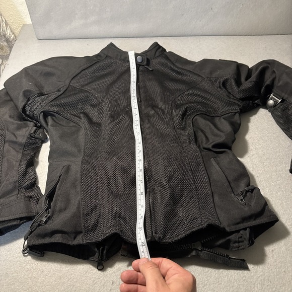 Speed and Strength Radar Love Mesh Motorcycle Jacket Gray‎ Women's Size Medium - Picture 10 of 10